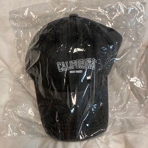 This is a hat that says California west coast on it